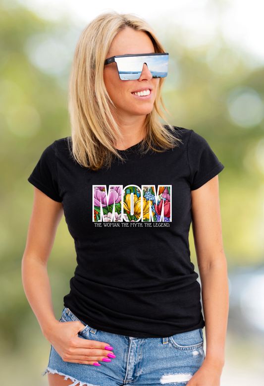 MOM - The Woman, The Myth , The Legend Graphic Tee